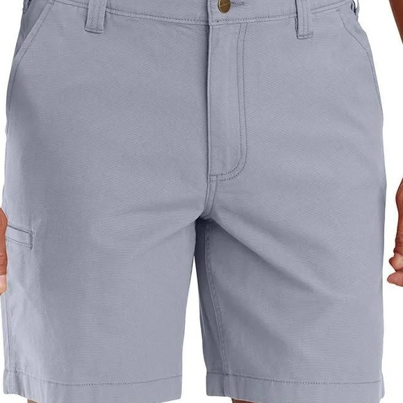 Carhartt Other - Carhartt Big Man Rugged Flex Relaxed Fit Canvass 8in Grey Shorts 52 waist NWT